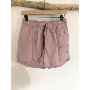 Adidas Women Magic Mauve W Wvn Util Sho Shorts Size M